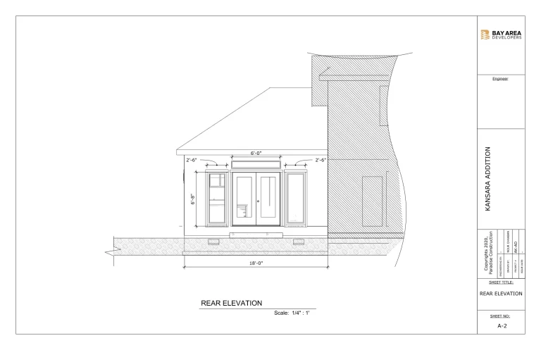 REAR ELEVATION